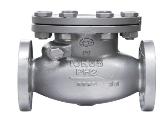 Korea Standard 50mm Swing Check Valve Flanged Carbon Steel Material