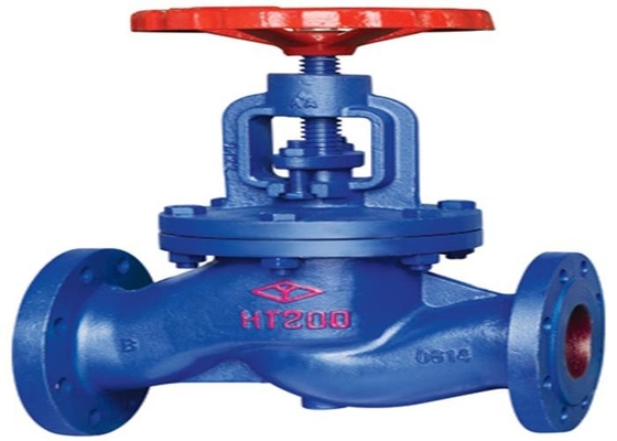 PN16 Van cầu áp lực bằng đồng thau có mặt bích bằng sắt dẻo chống ăn mòn