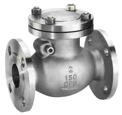 Van kiểm tra xoay SS bằng thép không gỉ, Van kiểm tra CF8 tự động đẩy phương tiện