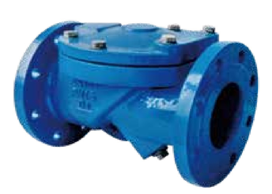 Van một chiều bằng sắt dẻo màu xám Swing Swing Valve 1.0 / 1.6mpa Nêm cao su