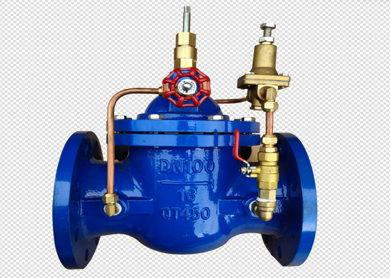 Van kiểm soát dòng chảy 1.0mpa Van bảo vệ nước 400X Sắt xám chống ăn mòn